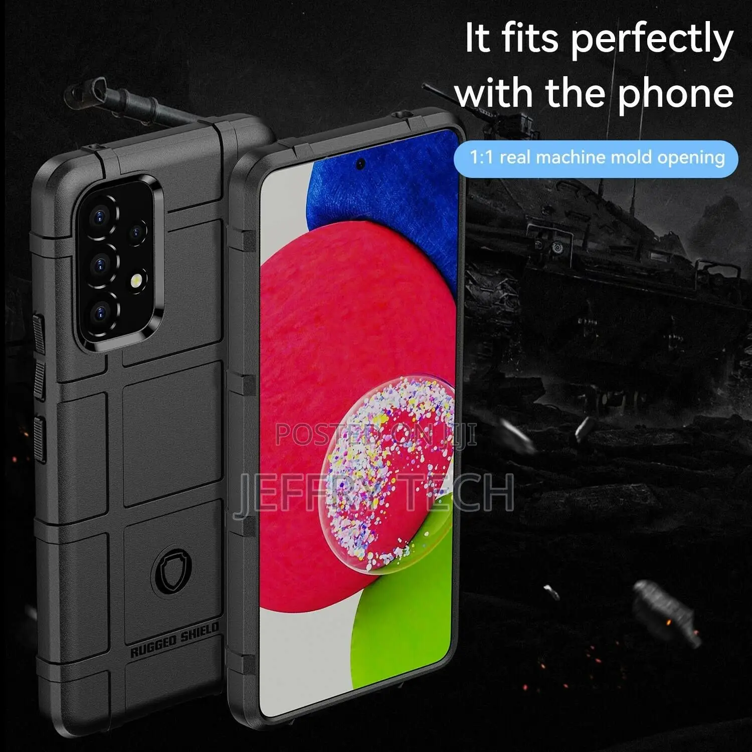 Samsung Galaxy A54 Shockproof Rugged Armor Case