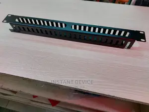 1U Cable Management Rack With 24 Slots