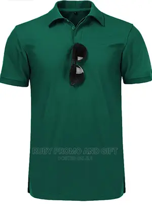 Green Smart Casual Polo T-Shirts