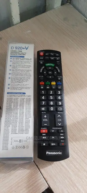 Universal Panasonic Tv Replacement Remote Control.