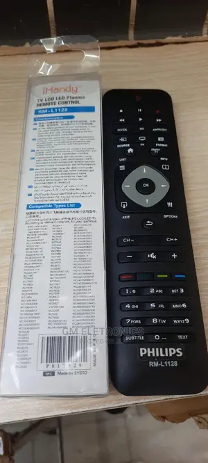 Universal Philips TV Replacement Remote Control
