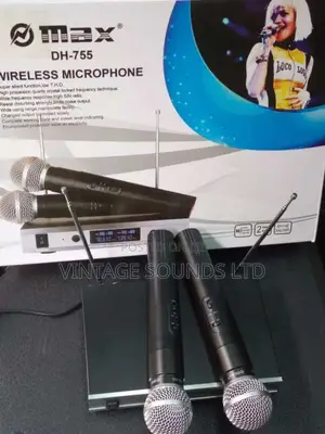 Omax Wireless Microphone 755 Model