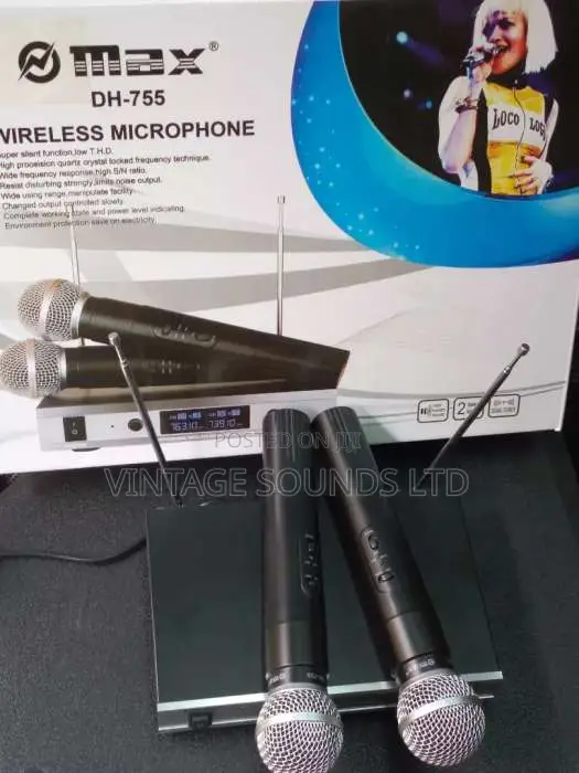 Omax Wireless Microphone 755 Model