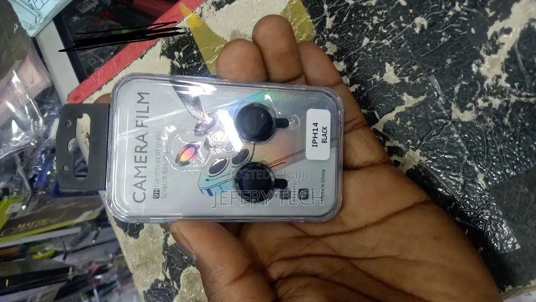 iPhone 14 3D Metal Camera Ring Lens Protector