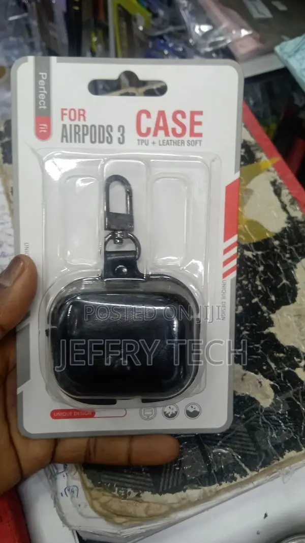 Protective Leather Case for Apple Airpods 3 Third Generation