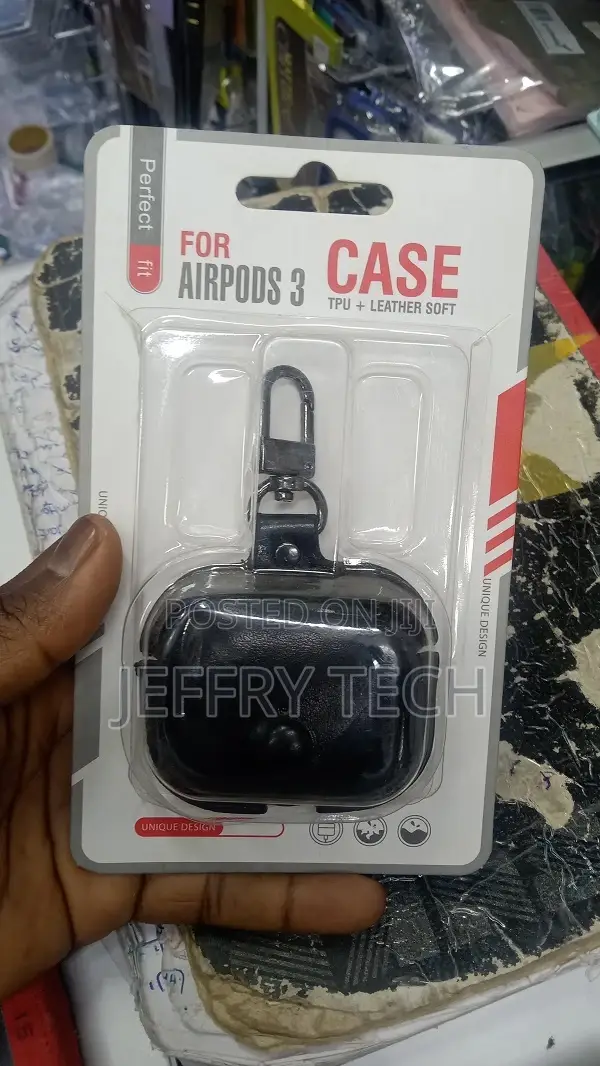 Protective Leather Case for Apple Airpods 3 Third Generation