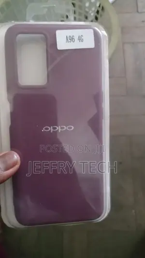 S-Hardline Back Cover for Oppo A96, Soft Silicon TPU Shockpr