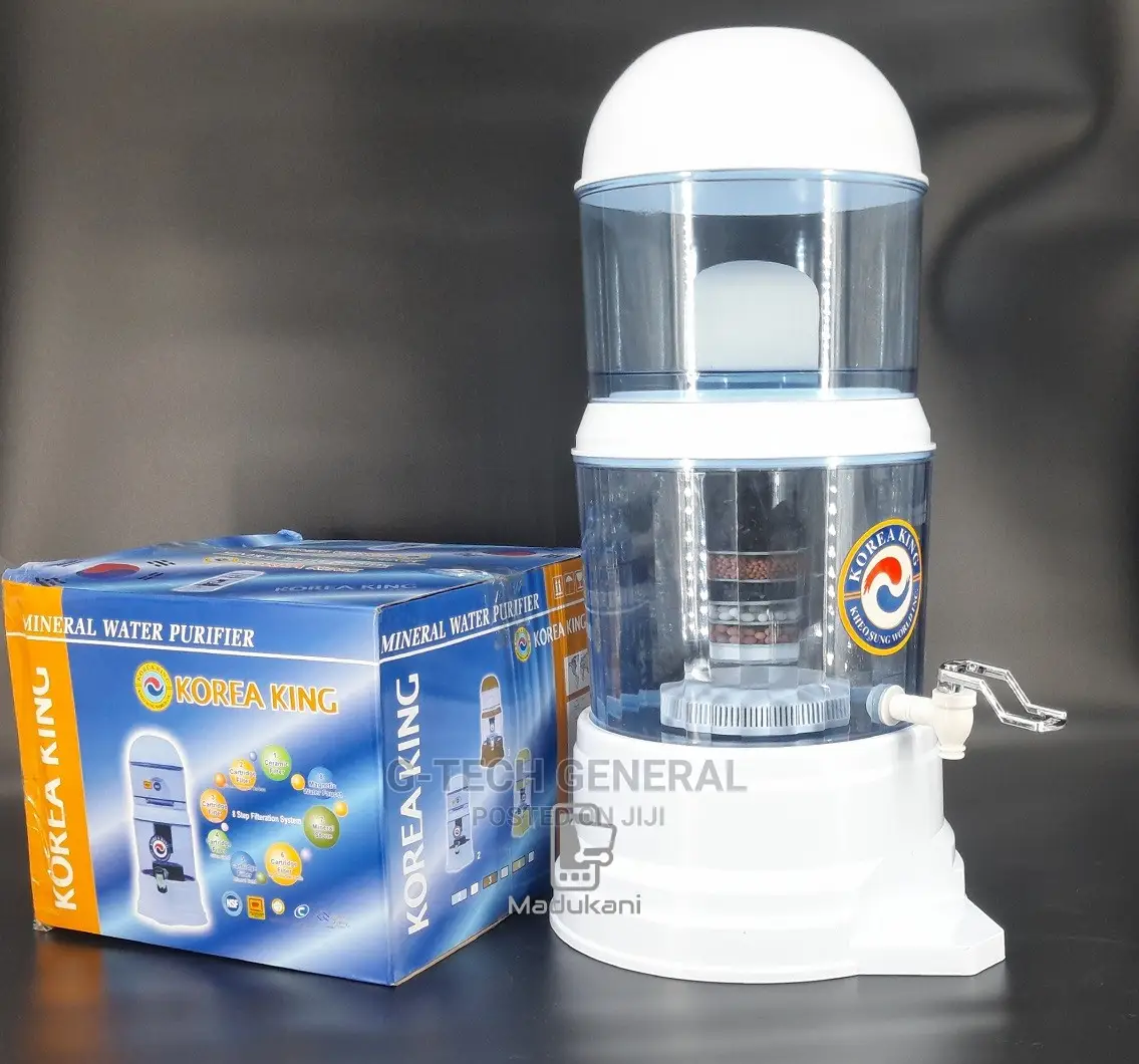 Generic Water Purifier With Dispensing Tap - White.