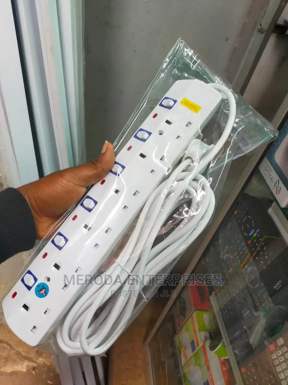 JSB 6ways Extensions Cable White