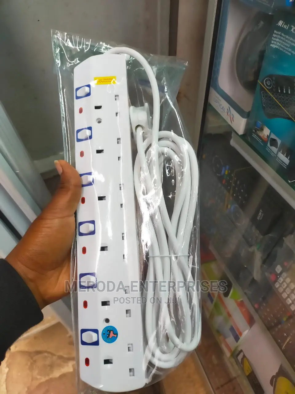 JSB 6ways Extensions Cable White