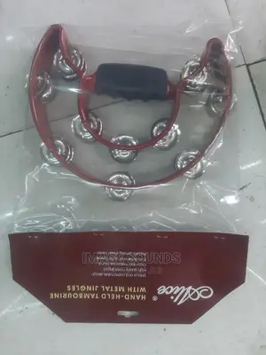 Tamborine With Metal Jingles
