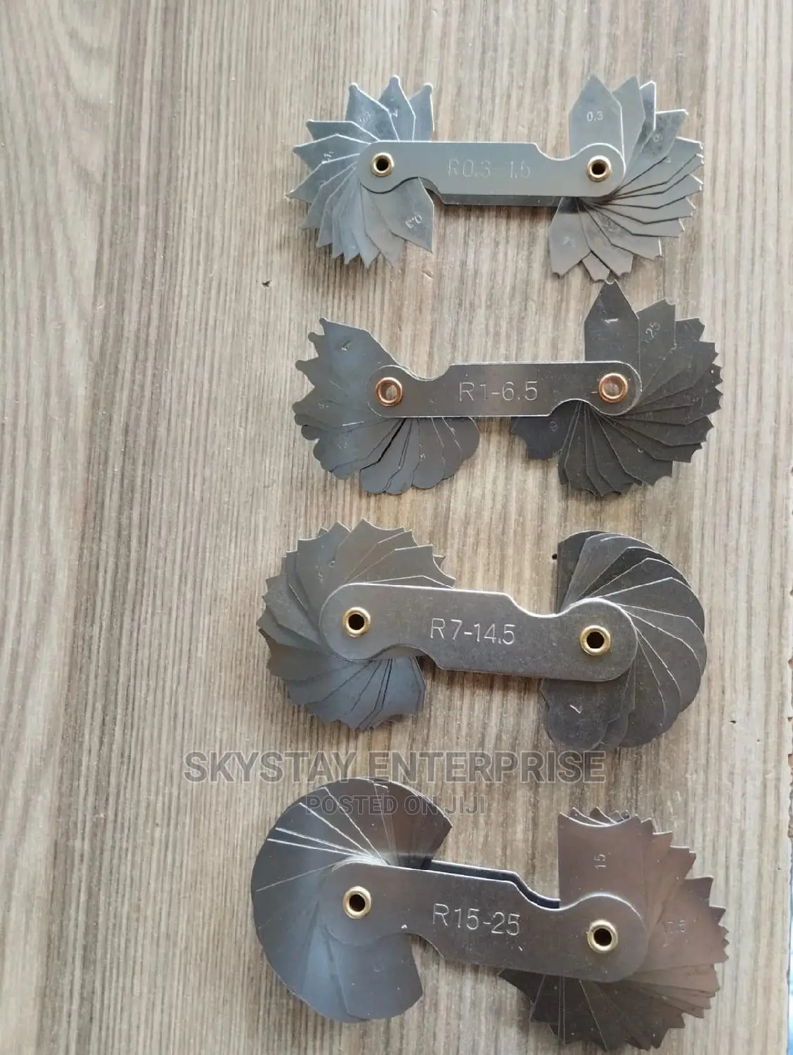 Radius Gauge 4pc Set
