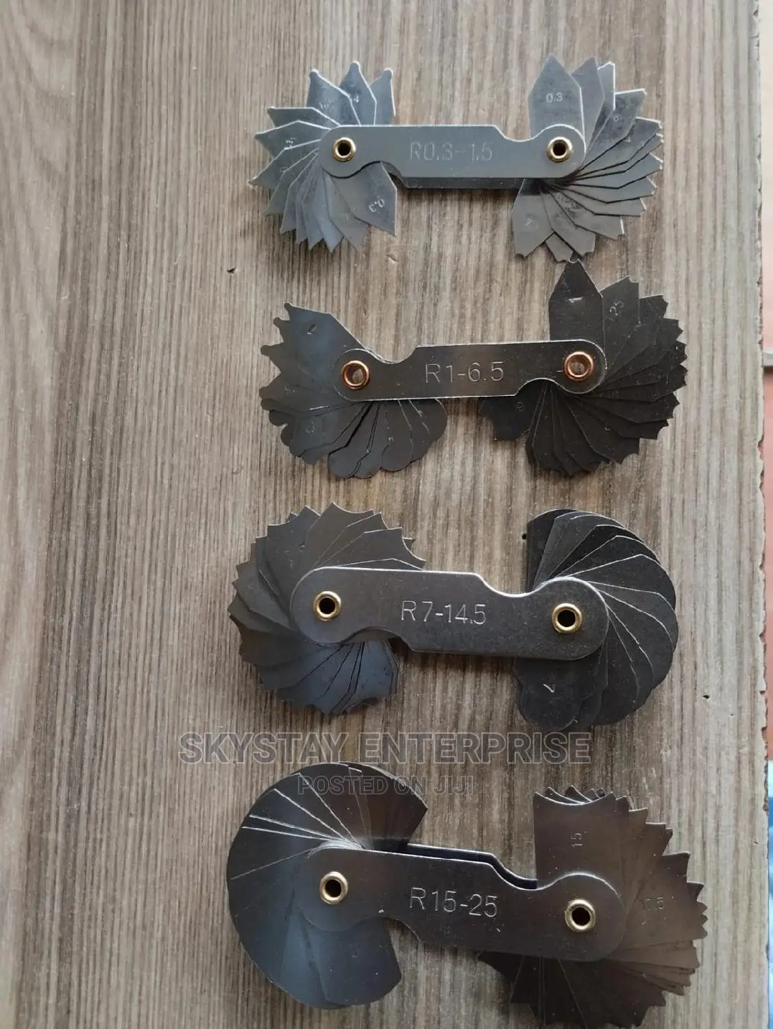 Radius Gauge 4pc Set