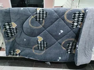 6 by 6 Binded Duvets Set With 1 Bedsheet.