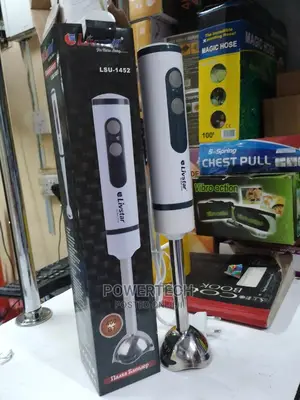 Livstar Stick Portable Hand Blender Stainless Steel Shaft