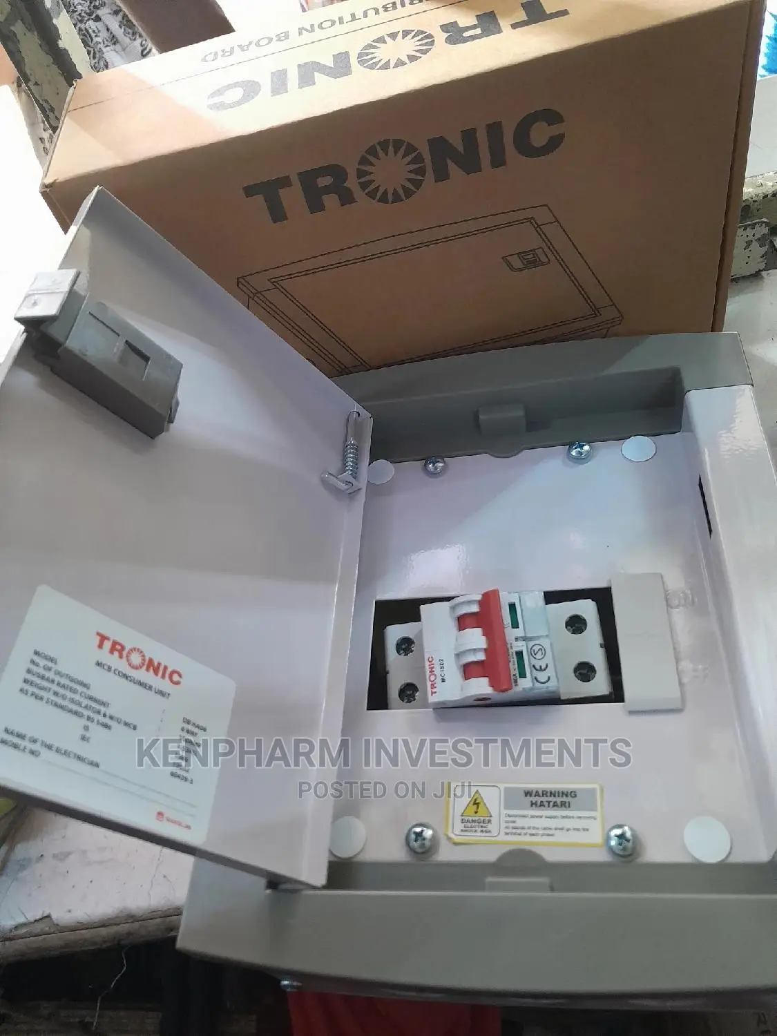 Tronic 4 Way Consumer Unit