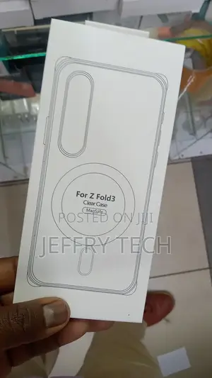 Magsafe Magnetic Case for Samsung Z Fold 3 5G Acrylic Transp