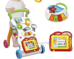2 in 1 Multifunctional Baby Push Walker
