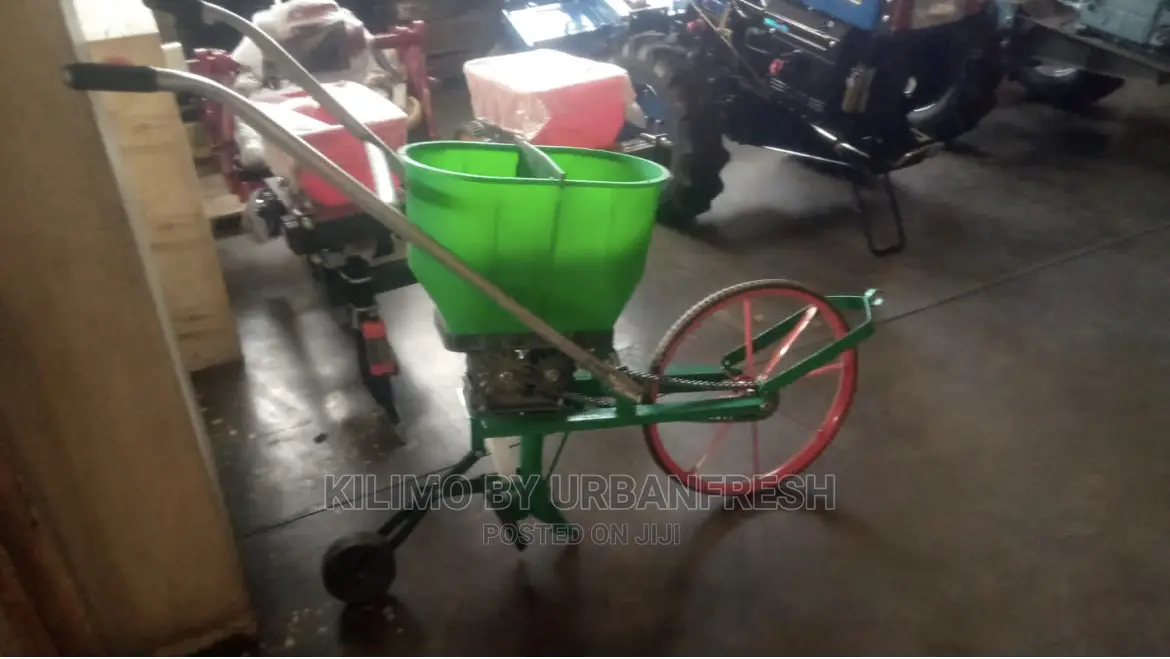 Push Seeding Planter.