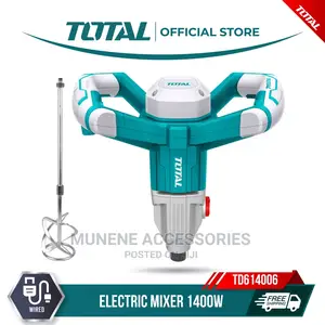 TOTAL Industrial Electric Mixer 1400w With MIXING PADDLE INC