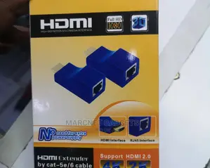 And Hdmi Extender Over Lan Cat 6 30 Meters