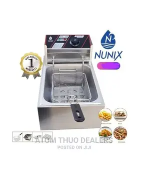 Nunix Single Electric Deep Fryer Machine - 6l-2500w