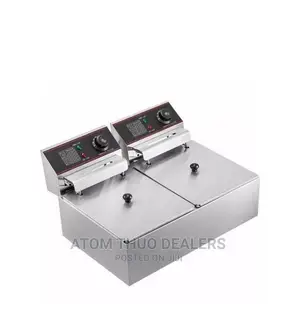 WNGREAT 6L+6L Double Electric Chips Deep Fryer Machine
 