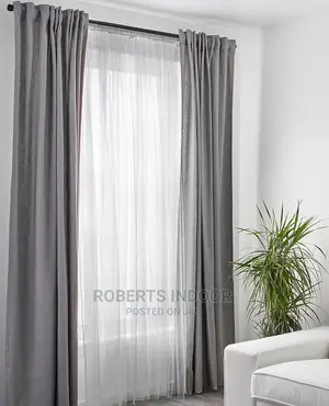Style Your Window With This Grey Curtains