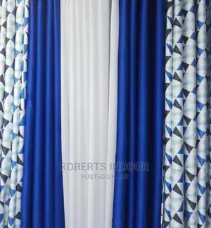 Elegant Blue Curtains