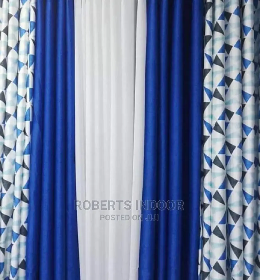 Elegant Blue Curtains