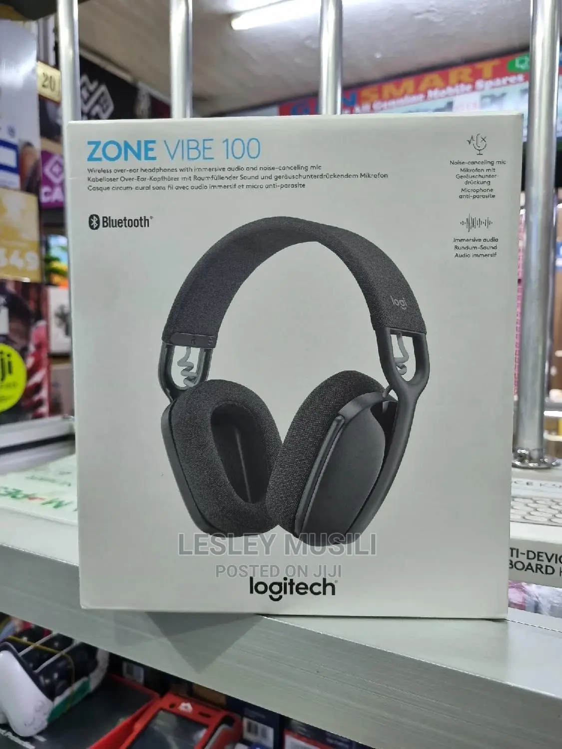 Logitech ZONE VIBE 100 Headphones