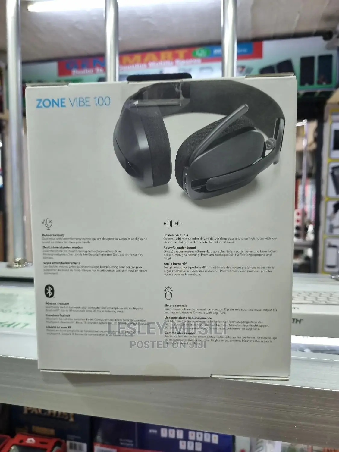 Logitech ZONE VIBE 100 Headphones