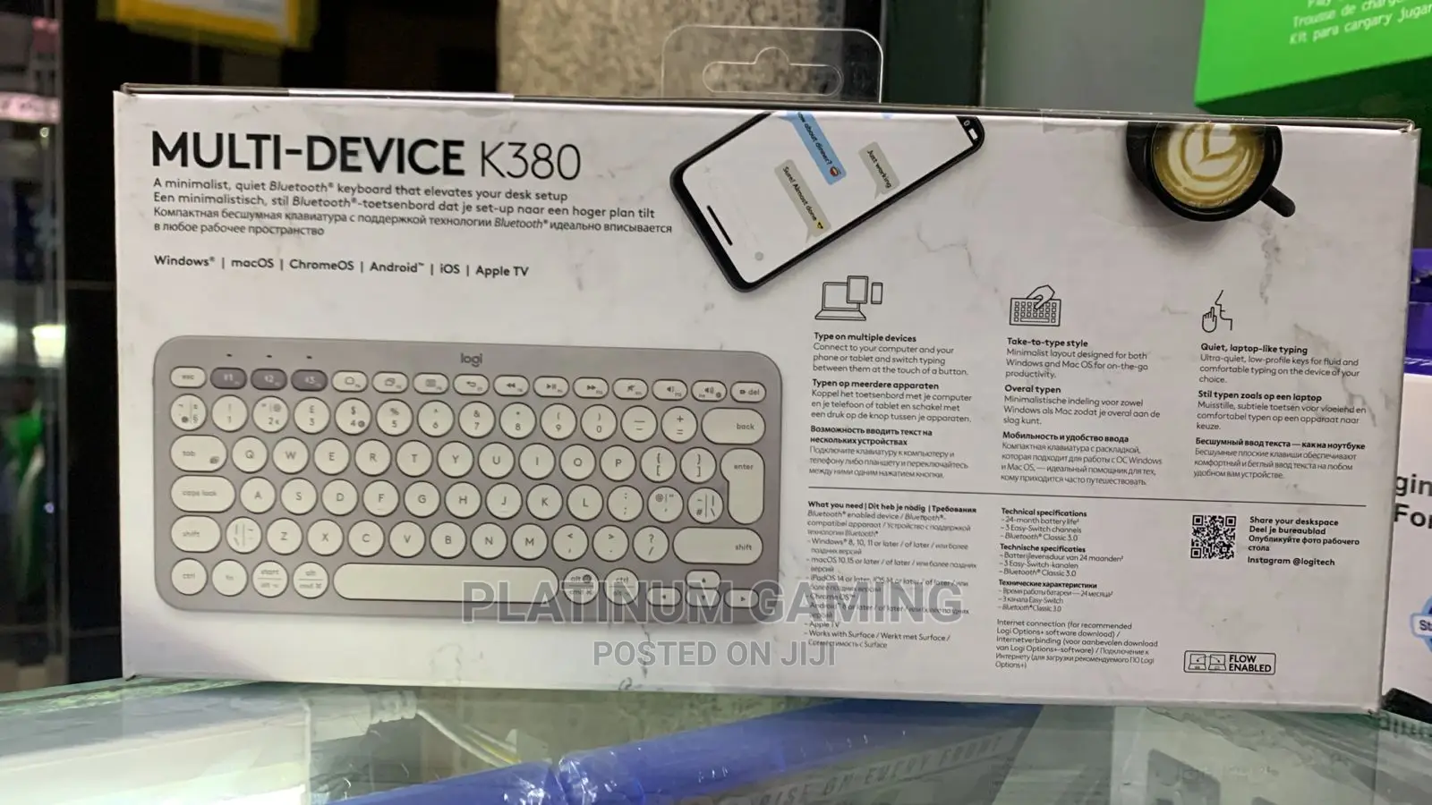 Logitech Multi-Device Bluetooth Keyboard