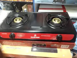 Rashnik 2 Burner Gas Stove Cooker Stainless