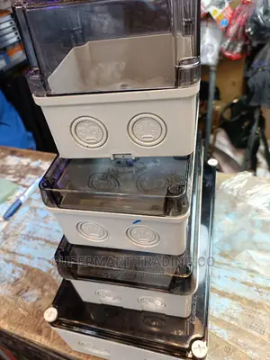 PVC ADAPTOR Box Clear Cover 110/110