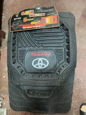 Classic Universal Car Mats 5pcs Set Branded Toyota