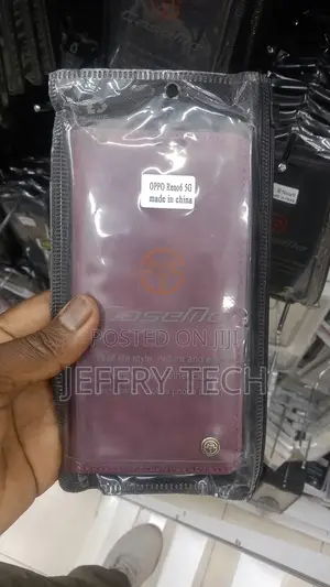 OPPO Reno6 5G Case, Retro Denim Leather Flip Wallet Stand C