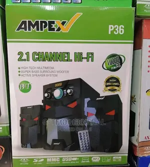 Ampex P36 Supersound Subwoofer 2.1 FM/BT/USB