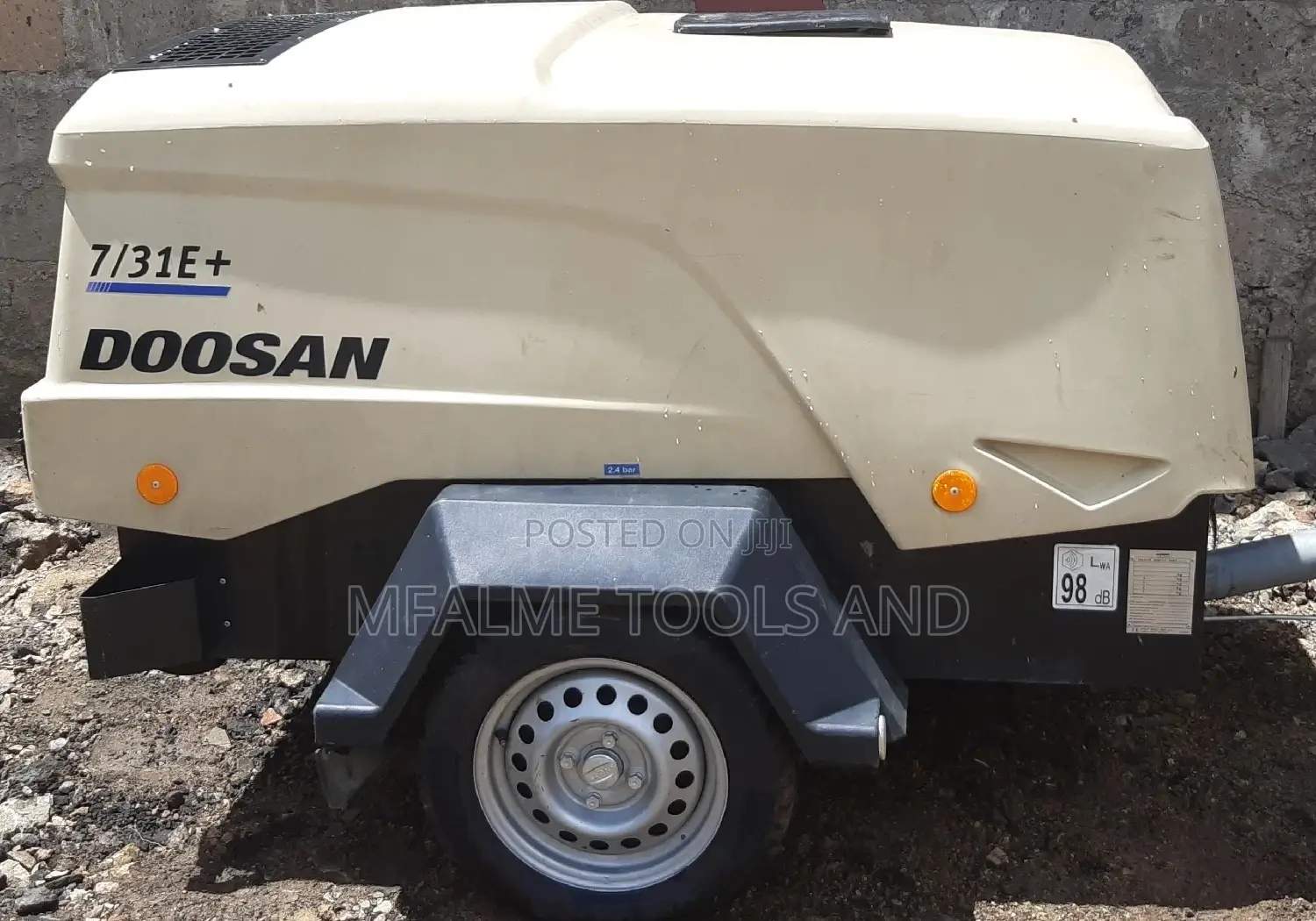 Compressor Hire Services - Atlas Copco/Doosan 3/4 Cyli