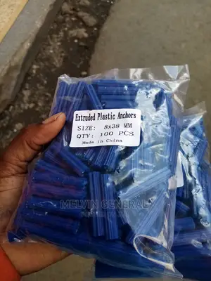 Extruded Wall Anchors Plugs 8mm