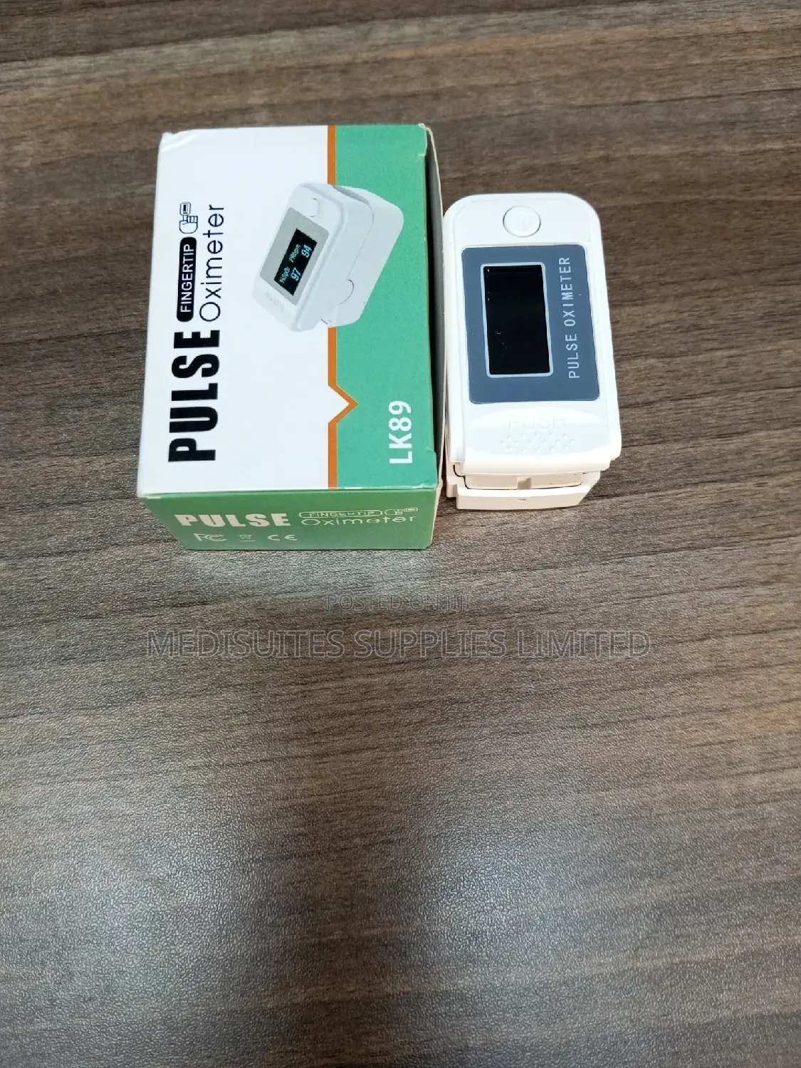 Finger Tip Pulse Oximeter .