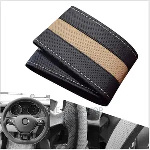 Steering Knitting Leather Cover