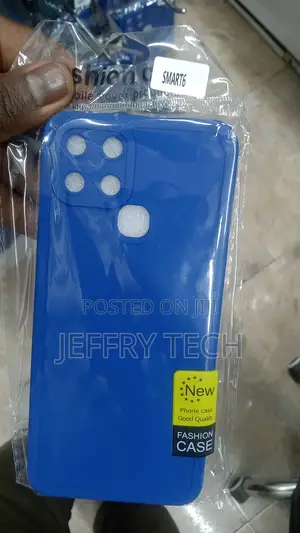 Infinix Smart 6 Soft Silicone Bumper Shell Black Flexible Ru