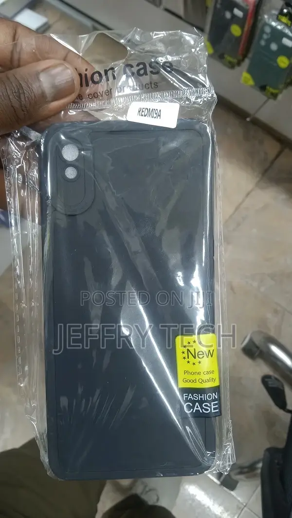 Redmi 9A Silicone Case, Slim Silicone Rubber Shockproof Cove