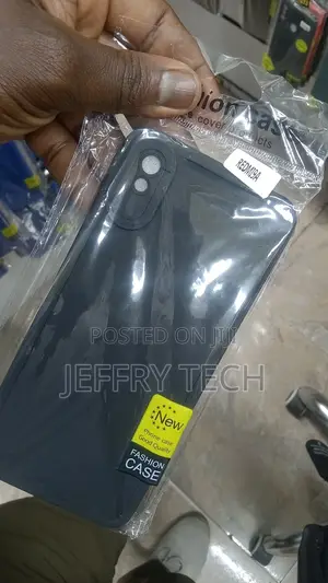 Redmi 9A Silicone Case, Slim Silicone Rubber Shockproof Cove