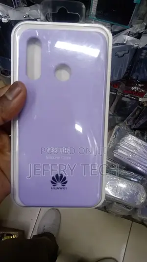 Huawei P30 Lite Non-Slip Liquid Silicone Gel Phone Case Back