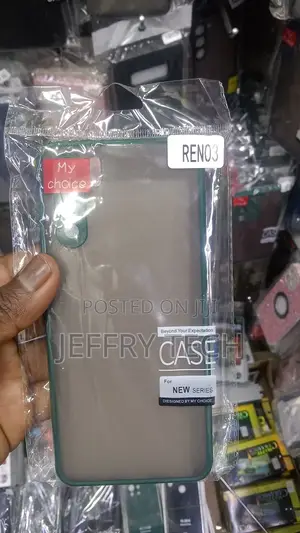 Oppo Reno 3 Pro Blue Translucent, Shockproof, Hard Back Cove