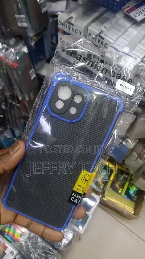 Back Cover for Mi 11 Lite Carbon Fiber TPU Case (Black, Sho