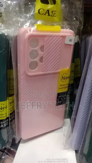 Slide Camera Protector Case for Samsung Galaxy A53 5G Transp