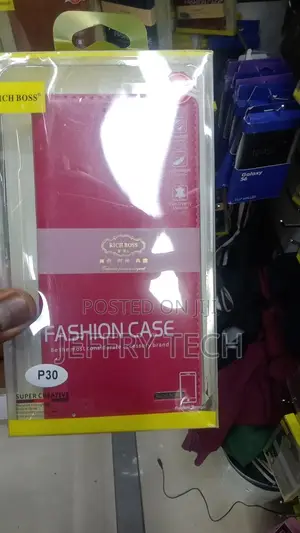 Rich Boss Leather Flip Cover Case for Huawei P30